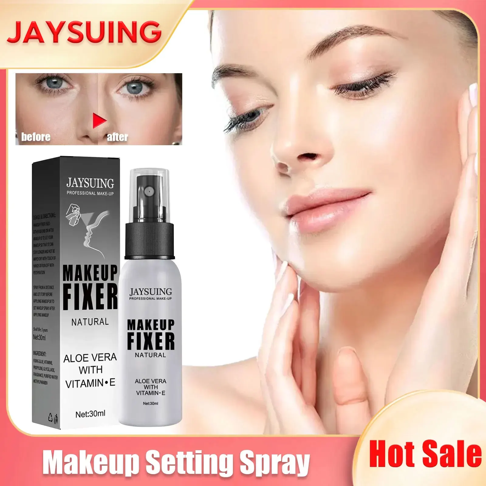 

Makeup Setting Spray Matte Finish Lasting Oil Control Hydrating Refreshing Foundation Lightweight Waterproof Make up Fixer Spray