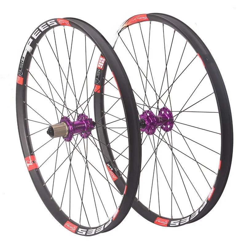AliExpress UK RUJIXU Bicycle Wheel Set MTB AM Enduro DH, 29,26,27,5 30mm wide, 148,Boost Hub, 142, Drive shaft,