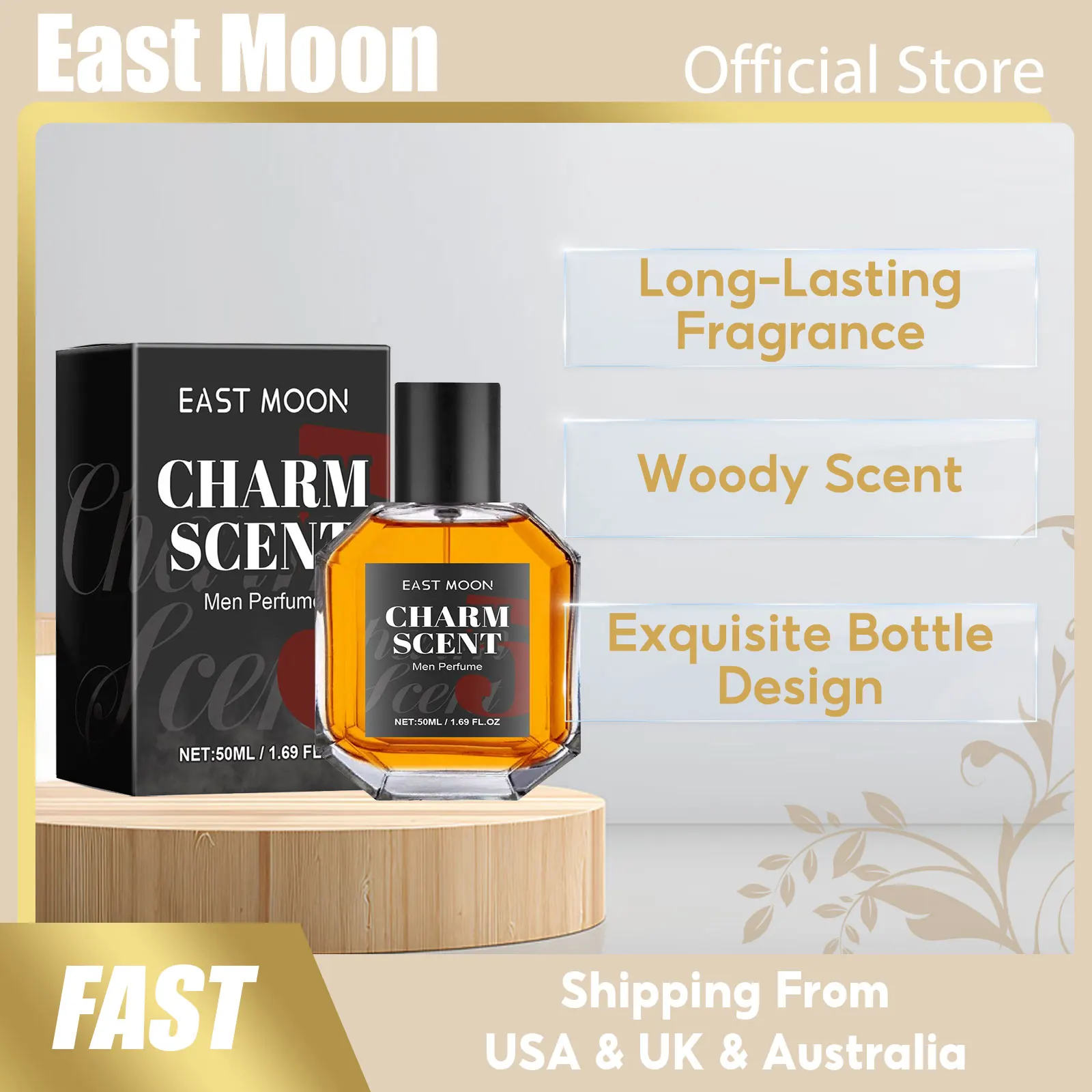 الرجال خشب الصندل عطر رذاذ يمزح فرمون غير تحفيز رائحة طويلة الأمد تاريخ الرومانسية جذب النساء العطور العطرية