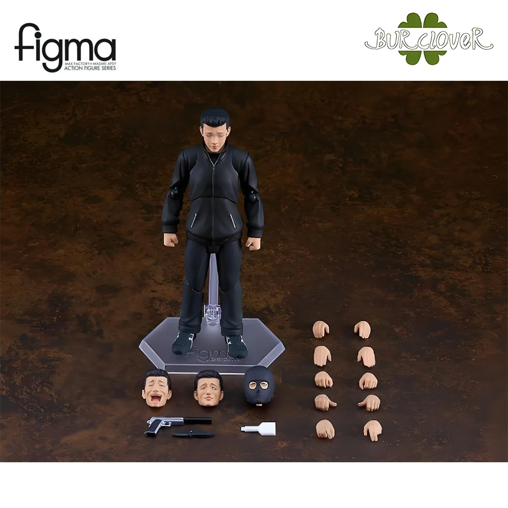 GSC Genuine  Figma Series 639 Akira Sato Character Anime Model Figurines Desktop Collectible Gifts Toys