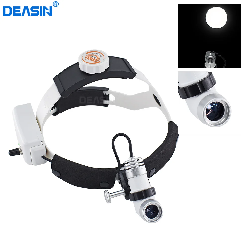 

KD-203AY-4 Medical Surgical Headlight Dental Head Lamp 3W Spot Brightness Adjustable Dentistry Tools