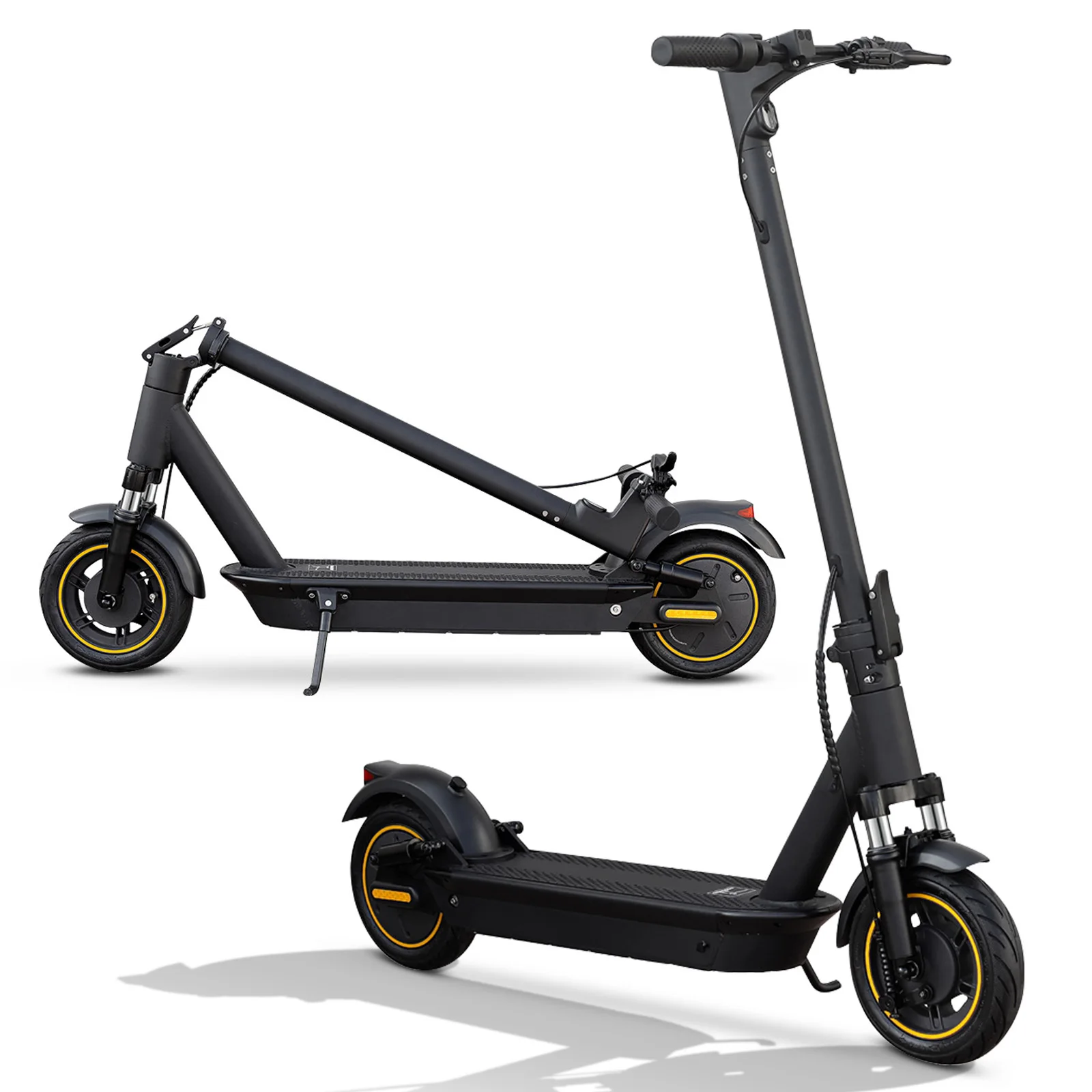 JUICEASE Volwassen Elektrische Scooter 2026 Nieuwe Krachtige Aandrijving 42V 25-45KM Bereik 10 inch Explosiebestendige Band Opvouwbare Elektrische Scooter