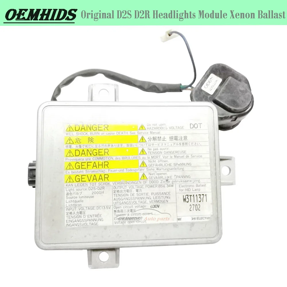 W3T11371 Xenon Ballast Original OEMHIDS For TL TSX Accord S2000 Mazda3 Grandis D2S D2R HID Headlights Module igniter W3T11471