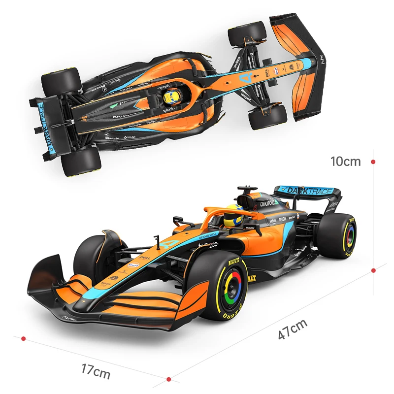 NEW McLaren F1 MCL36 1:12 Scale 1:18 RC Car Radio Remote Control Toy Racing Car Model Auto Machine Gift for Kids Adults Rastar