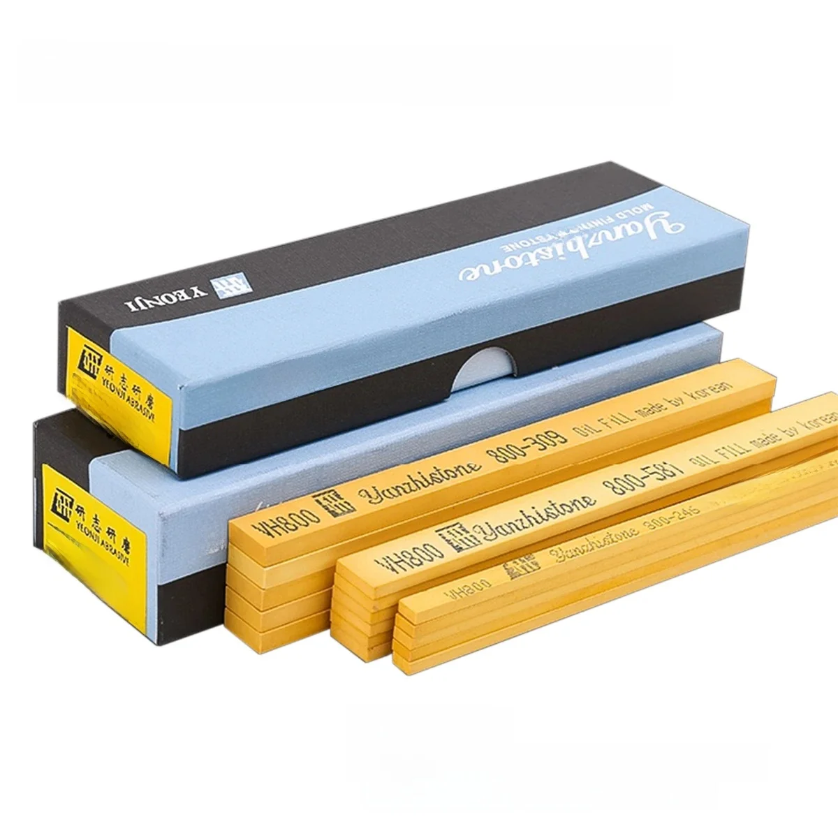 10PCS/20PCS Yanzhi 3*3 3*6 6*6 3*6 3*13 5*13mm kamień olejowy forma wykończeniowa do polerowania metalu pasek Grit150 # ~ 3000 # narzędzia do polerowania — zdjęcie 2