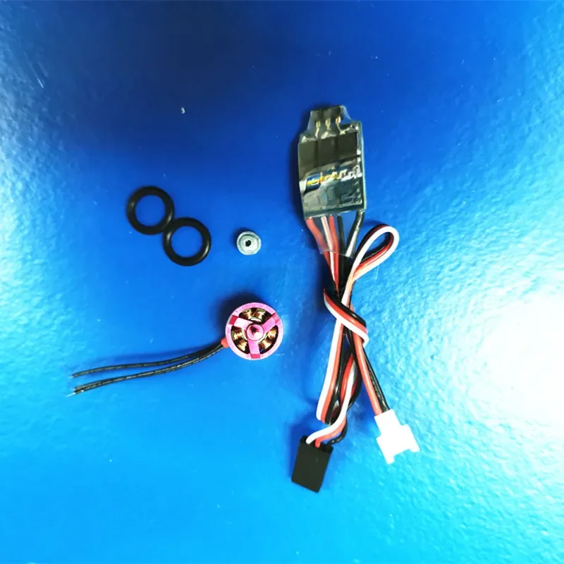 Zestaw: Silnik bezszczotkowy 1104 + Regulator ESC 5A 1S + Serwo 1.7g, Ultralekki System Zasilania do Mikro Samolotów RC, Dronów Whoop DIY — zdjęcie 2
