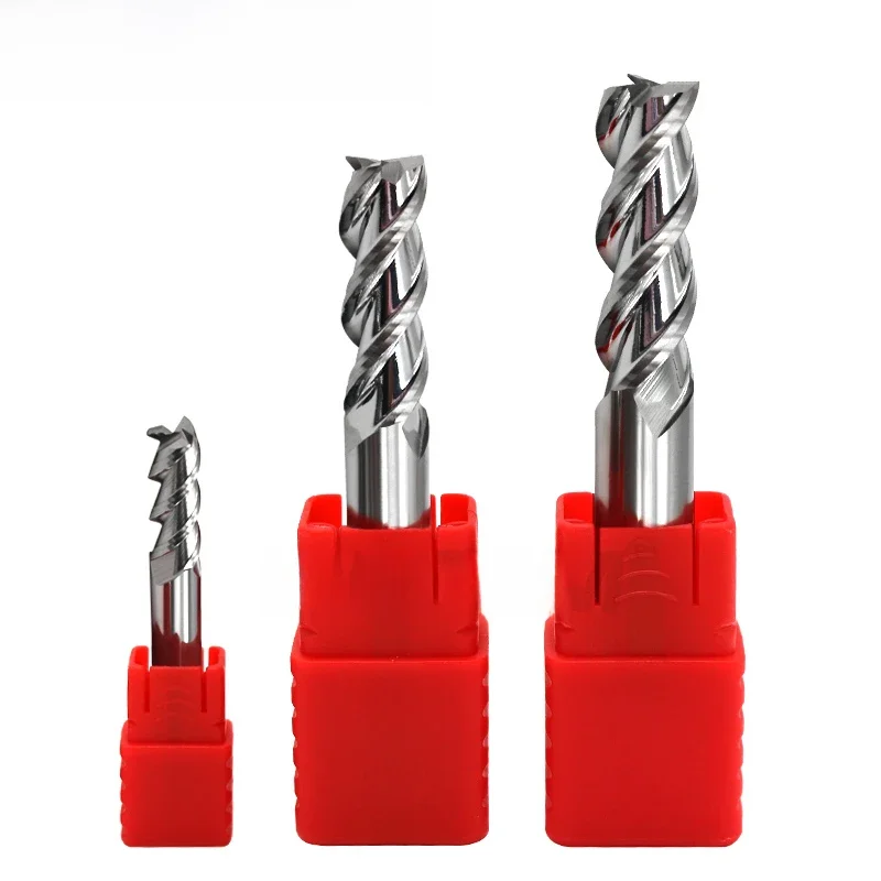 Fräsen Cutter Legierung Beschichtung Wolfram Stahl Werkzeug Aluminium Cnc Bearbeitungs Hrc55 3 Klinge Schaftfräser FLASH-SHAZAM Fräsen Cutter Woodding Werkzeuge