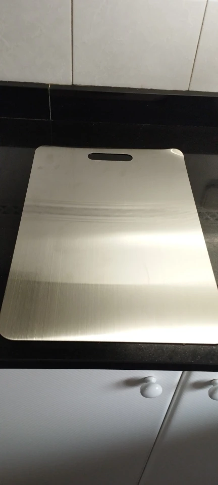 Cutting Boards for Kitchen Thickened Double Sided Food Grade Portable Fruit Meat Chopping cuttin Board Durable Reusable Safe photo review