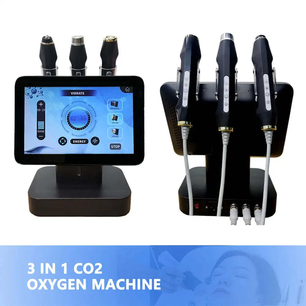 Machine à Bulles d'Oxygène 3 en 1, Blanchiment du Visage, Élimination des Déformations, Soins de la Peau, CO2, miles, Offre Spéciale