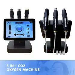 3 In 1 Oxygen Bubble Machine Hot Sale Facial Whitening Wrinkle Removal Skin Care CO2 Oxygen Beauty Machine