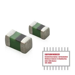 MY GROUP 10000PCS LQG15HN1N0B02D 1 nH Unshielded Multilayer Inductor 1 A 70mOhm Max 0402 (1005 Metric) in Stock