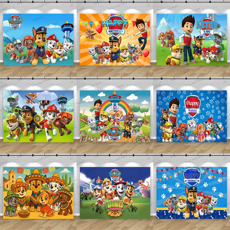 Paw Patrol Photo Ba…