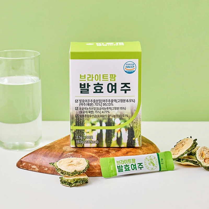 [Brightfarm]Korean High Concentrate Fermented Bitter Melon Powder Stick 1 Box 30EA