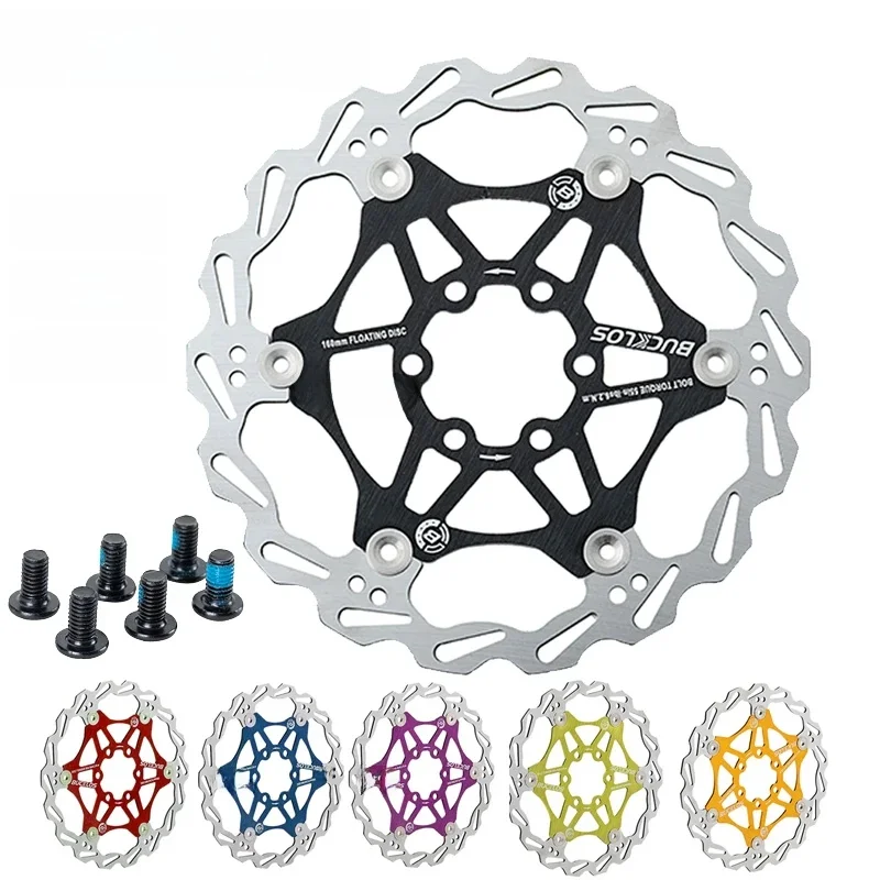 AliExpress NONE BUCKLOS 2PC Bicycle Disc Brake 160/180/203mm Bike Floating Rotors Stainless Steel Mountain Bike Brake Rotor Rotors bike Part
