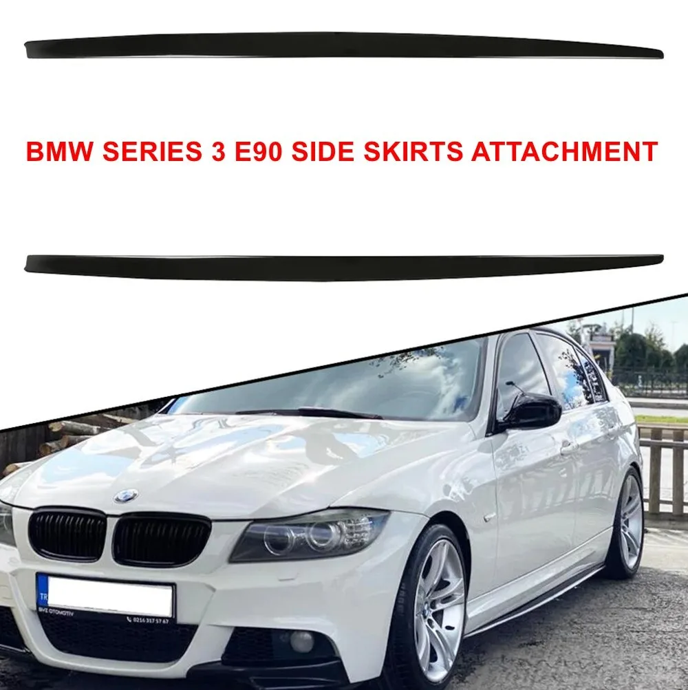 

For Bmw 3 Series E90 Side Skirts Attachment 2004-2012 Sill Trim Car Styling Auto Accessory Universal Spoiler Mud Flaps Spilitter