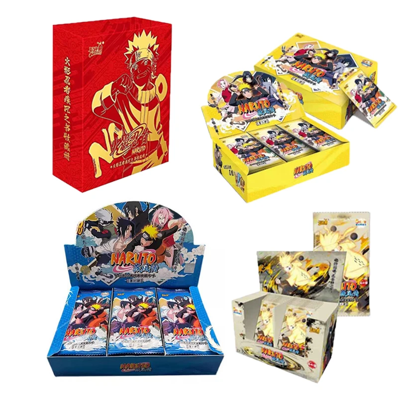 

Naruto Collection Card Booster Box Kayou Tier2.5 Wave1 Bullet Poster Protagonist Party Children's Toys Anime Trading Cards