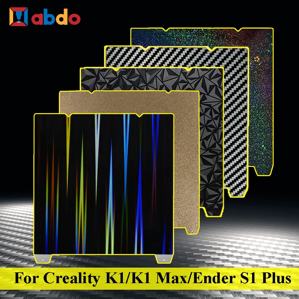 

For Creality Magnetic Build Plate for ender 3 s1 Plus / Ender5 S1 Peo Build plate PEI Sheet For K1 K1C PEY For Creality K1 Max