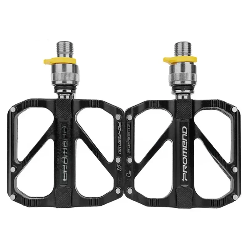 AliExpress promend Ultralight Road Bicycle Pedal Aluminum Alloy Quick Release Pedal Anti-slip Bike 3 Bearing Pedals Bicycle Parts