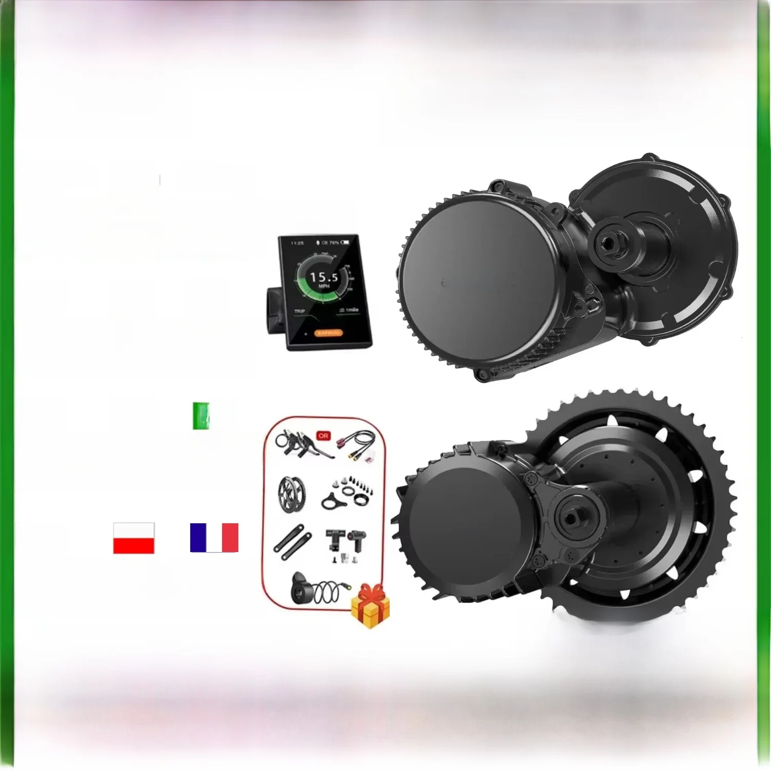 AliExpress BAFANG Mid Drive Motor 1000W 750W 250W Electric Bike Conversion Kit BBSHD BBS02B BBS01B Ebike Central Bicycle Engine