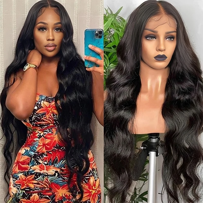 

30 40inch Body Wave 13x4 Lace Front Human Hair Wig 13x6 Lace Frontal Wigs For Women 100% Brazilian Glueless Wavy Wigs On Sale