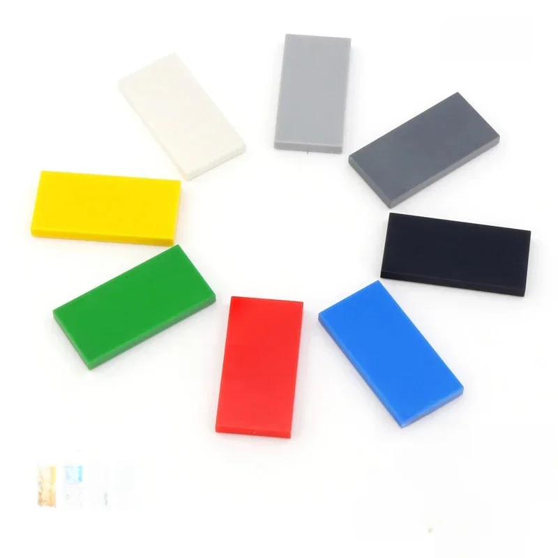 20 pièces bricolage blocs de construction figurines briques lisse 2x4 éducatif taille créative Compatible avec 87079 jouets en plastique pour les enfants