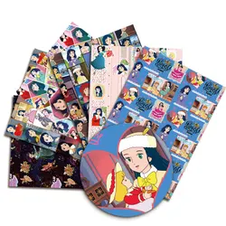 Japanese cartoon printed fabric Hot DIY handmade sewing patchwork quilting baby dress home sheet printed sewing kids fabric