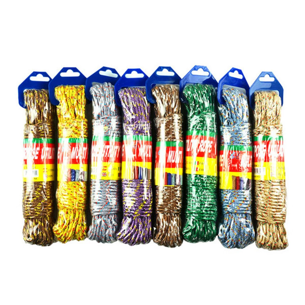 Utility 20m Multi-use Rope Camping Fishing Safety Pope