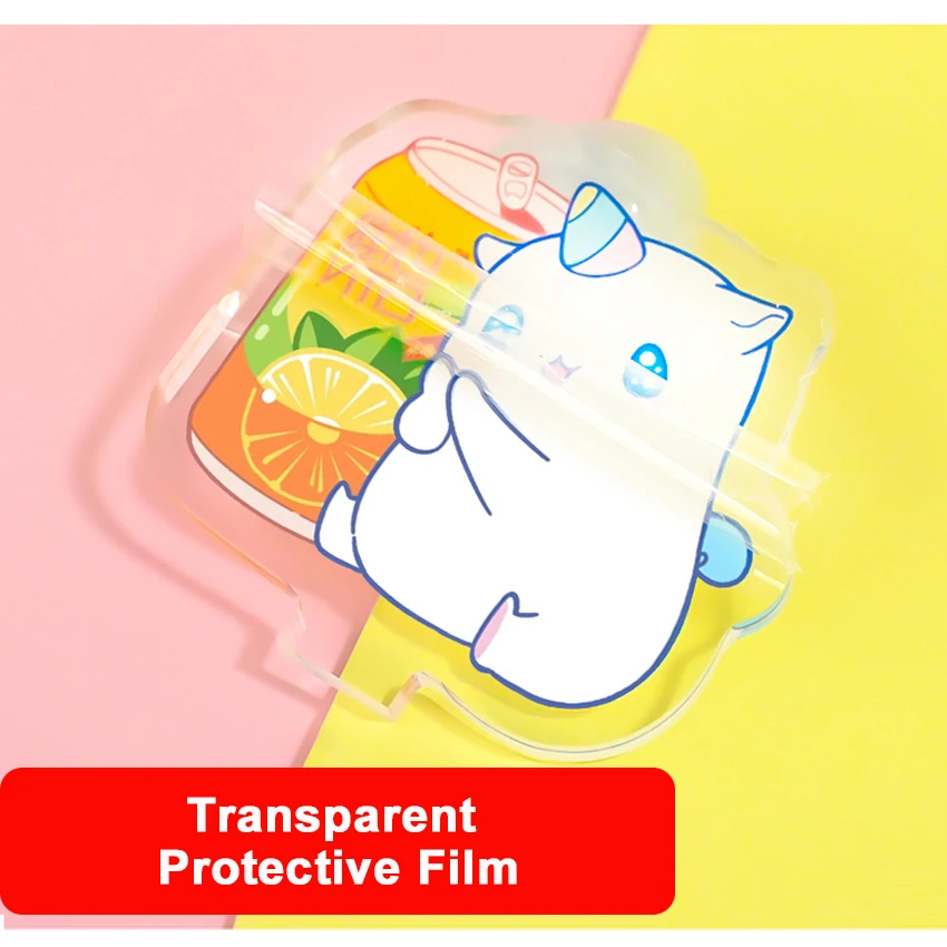 Custom Shaker Acrylic Standee Spring Cartoon Logo AnimeTV Figure Clear Model Plate Desk Decor Standing Sign Stand For Fans Gifts - Image 3