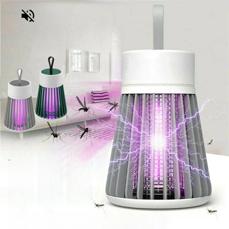 UV Mosquito Lâmpada Carga USB Anti Mosquito Lâmpada Controle De Pragas (Sem Bateria)