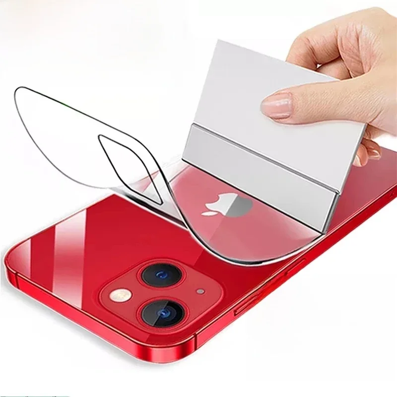 4PCS Hydrogel Film Für iPhone 11 12 13 14 15 16 Pro Max Screen Protectors Für iPhone 14 15 16 Plus 11 12 13 Zurück Film Nicht Glas