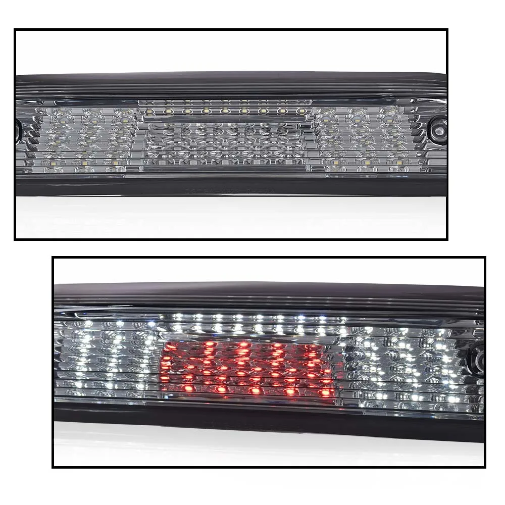 مصباح توقف البضائع الخلفي LED مناسب لـ 2014-2018 Silverado Gmc Sierra عدسة شفافة ABS بلاستيك 23509162، 20979071 #5