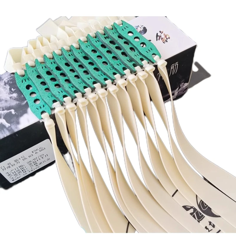 

Yshotx IceBreaker-A07 Slingshot Bands 10 pcs Flat Latex Rubber High Elastic for Hunting Catapult Shooting