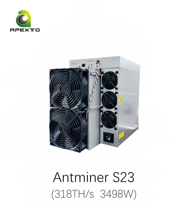 

READY TO SHIP Bitmain Antminer S23 318TH/s 3498W Bitcoin Miner