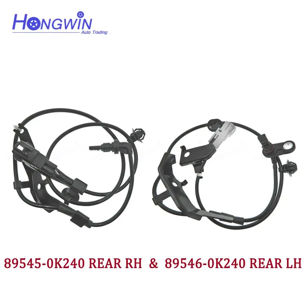 

OE: 89545-0K240 89546-0K240 New Rear Right Left ABS Speed Sensor For Toyota Hilux Revo 4WD Viii Pickup 2.7L 15-22 895450K240