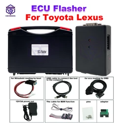 ECU Flasher for Toyota Lexus Car Programmer for Denso 2015 + OBD Write & Some Read 20/26 Pin Connector for Nec 7f00xx Series MCU