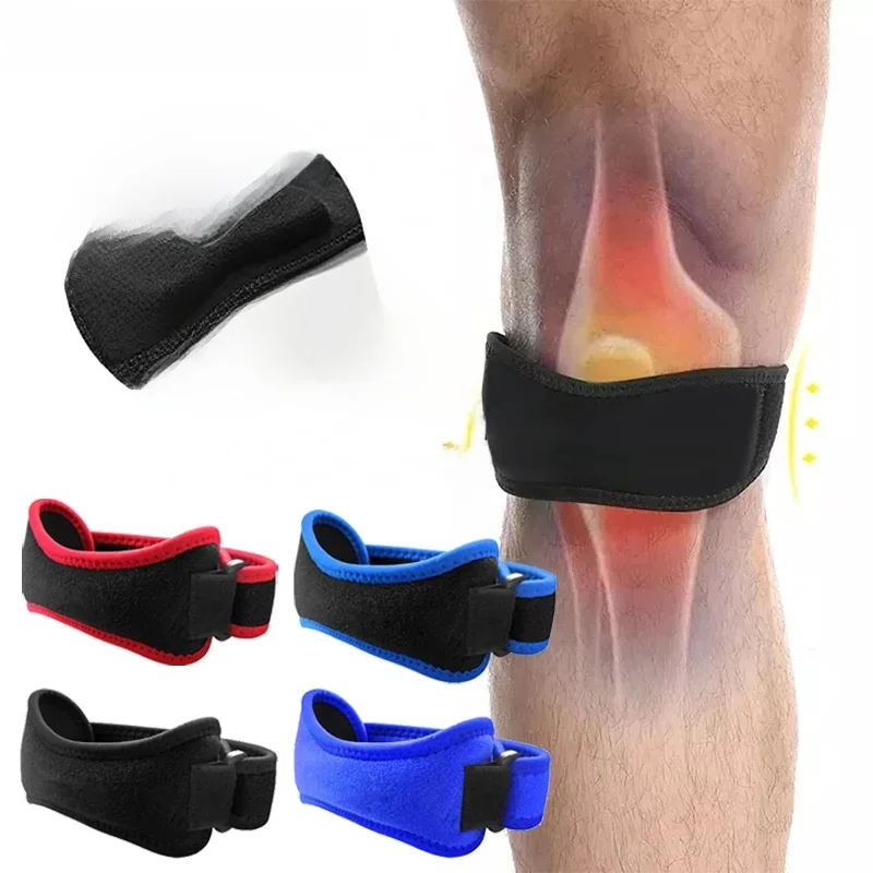 AliExpress Shock Absorption Protection, Patellar Knee Protection, Adjustable Pressure Protection, Patellar Strap for Outdoor Cycling