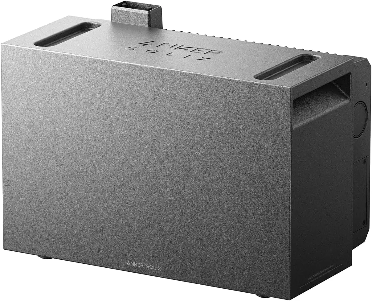 Anker SOLIX BP5000, Erweiterungsakku für Solarbank 4 Pro, 5kWh Kapazität, erweiterbar auf bis zu 30kWh, 10000 Ladezyklen, Modul-Design, Plug&Play