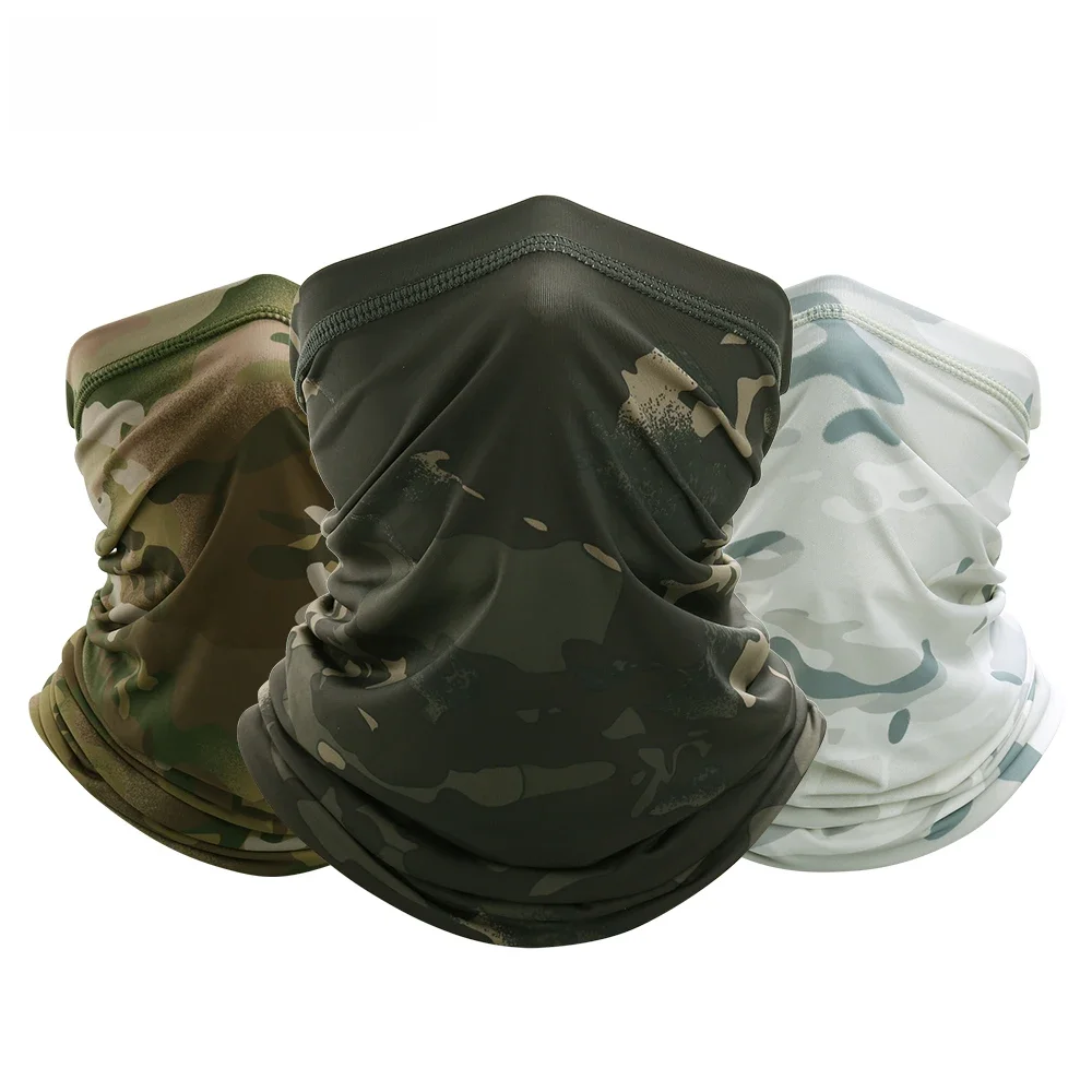 AliExpress GUMAO Summer Tactical Bandana Face Mask Cover Camouflage Sports Outdoor Cycling Hiking Fishing Neck Warmer