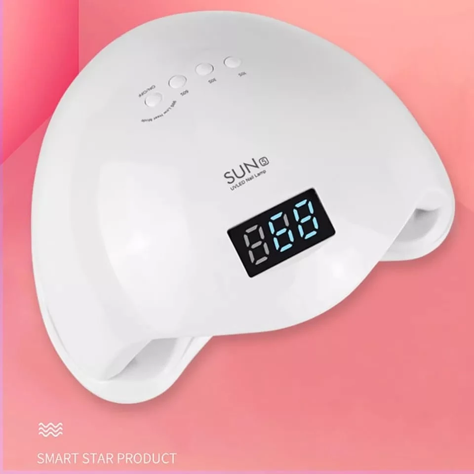 دافوشوب كابين الشمس 5 48 واط روزا/برانكا بيفولت الأشعة فوق البنفسجية/led الموقت Led Unhas جل