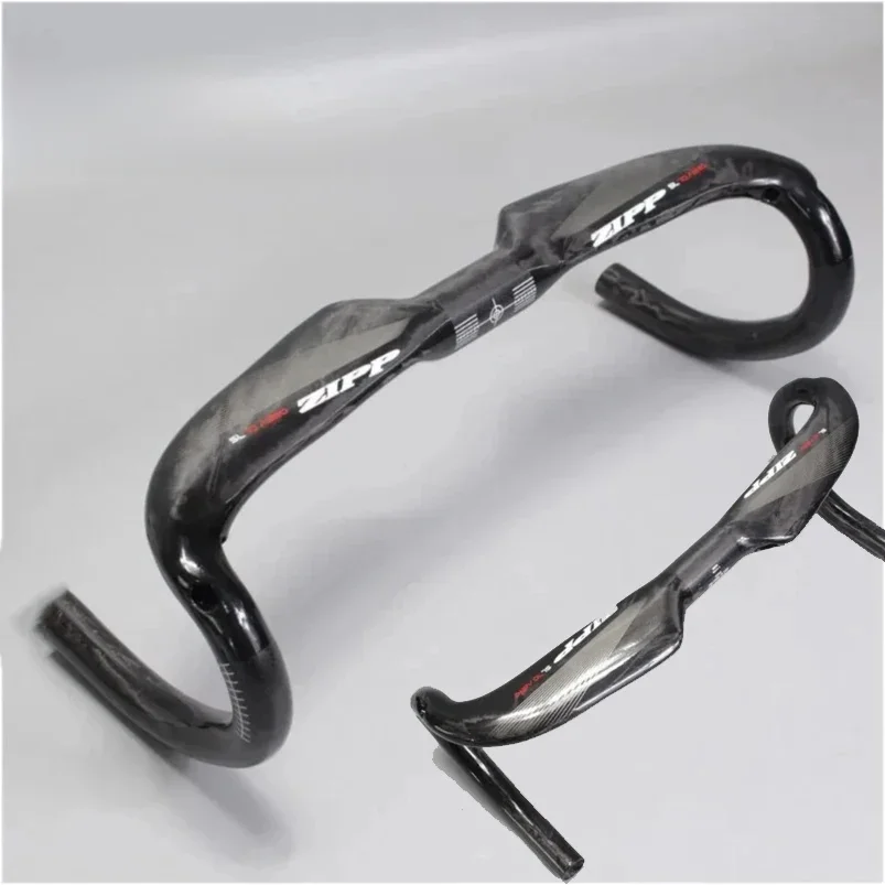 AliExpress 2024 Full Carbon Bicycle Handlebar  UD Road Bike Handlebar Stem Handle Playing  Matte Gloss Carbon Handlebar 400/420/440mm