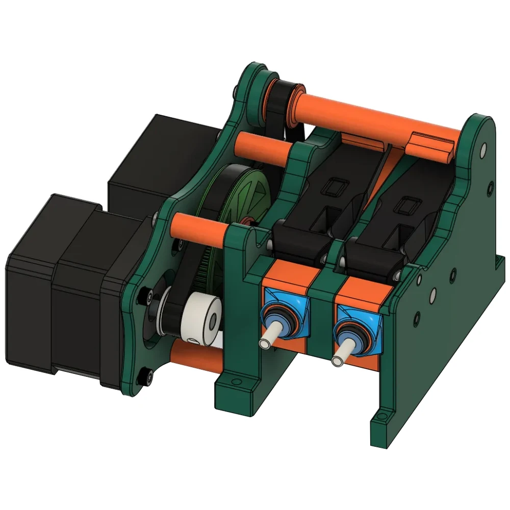 NEW Low Rider MMU Multicolor Printing system For Any Klipper Printers Easy  Install Compact Design  Open-Source Voron