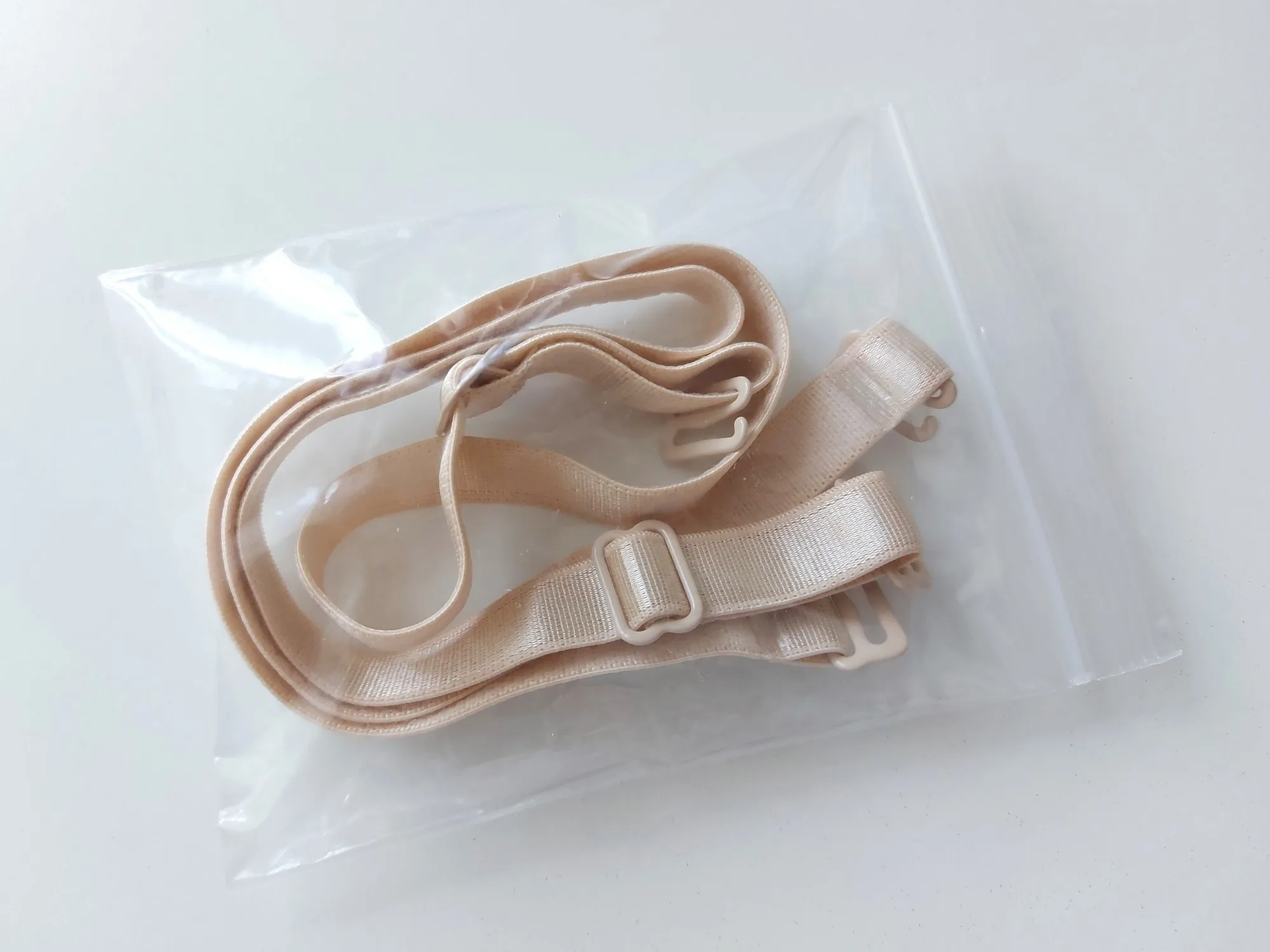 Women Slip Resistant Bra Straps Double Shoulder Elastic Brassiere Lady Push Up Bra Black White Invisible Lingerie Accessories photo review