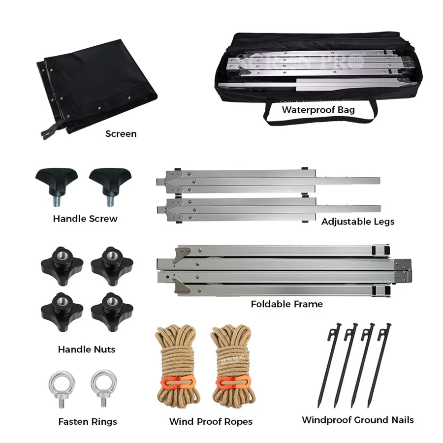 Projector Screen with Stand 120 144 inch 16:9 4K 1080 HD Portable Projection Screen for Home Office Theater Cinema