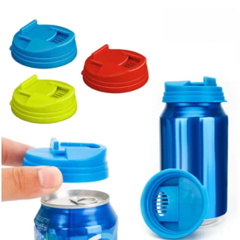Couvercles de canettes de boissons en plastique, 10/1 pièces, protecteur de boissons anti-fuite, bouchon de scellage de bière multicolore, couvercles de bouteilles d'eau portables