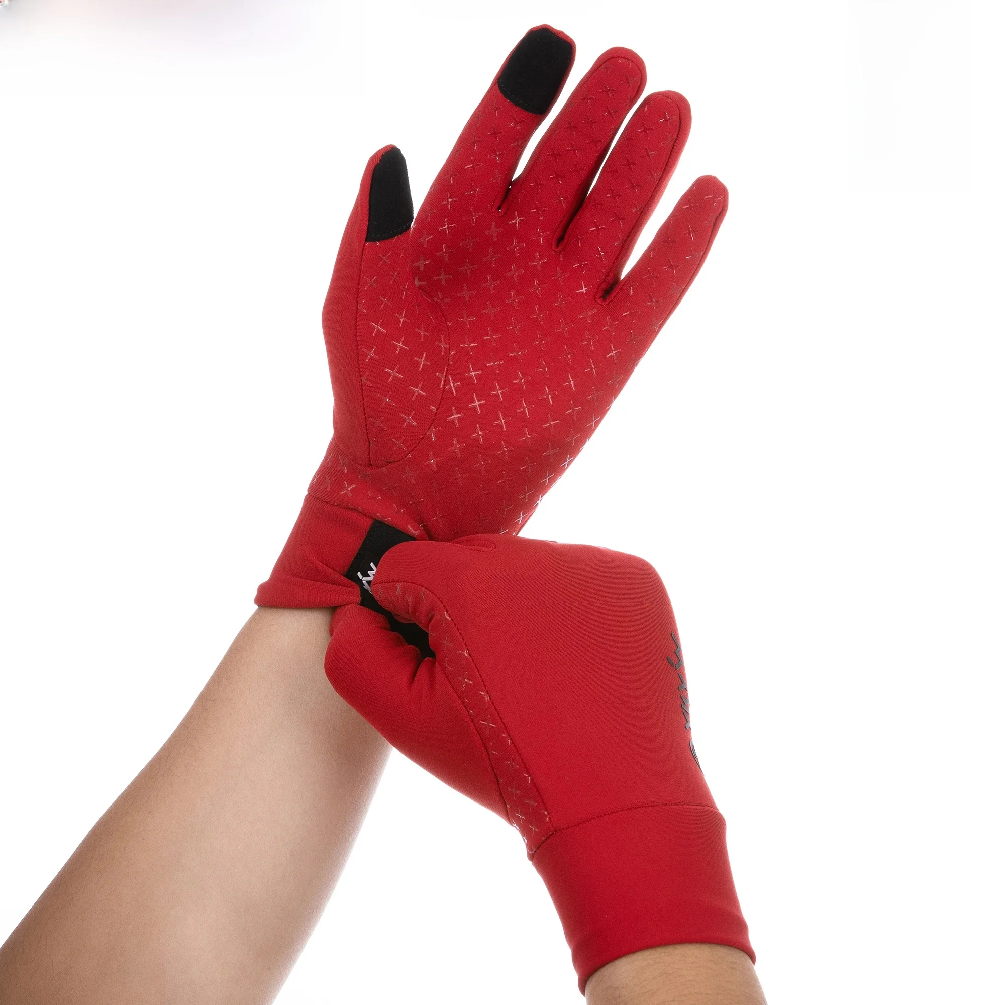 AliExpress YKYWBIKE YKYW Men's Touch Screen Full Finger Winter Warmth Cycling Gloves Anti-slip Bicycle Gloves Shock-Absorbing Road Bike Sport Gloves