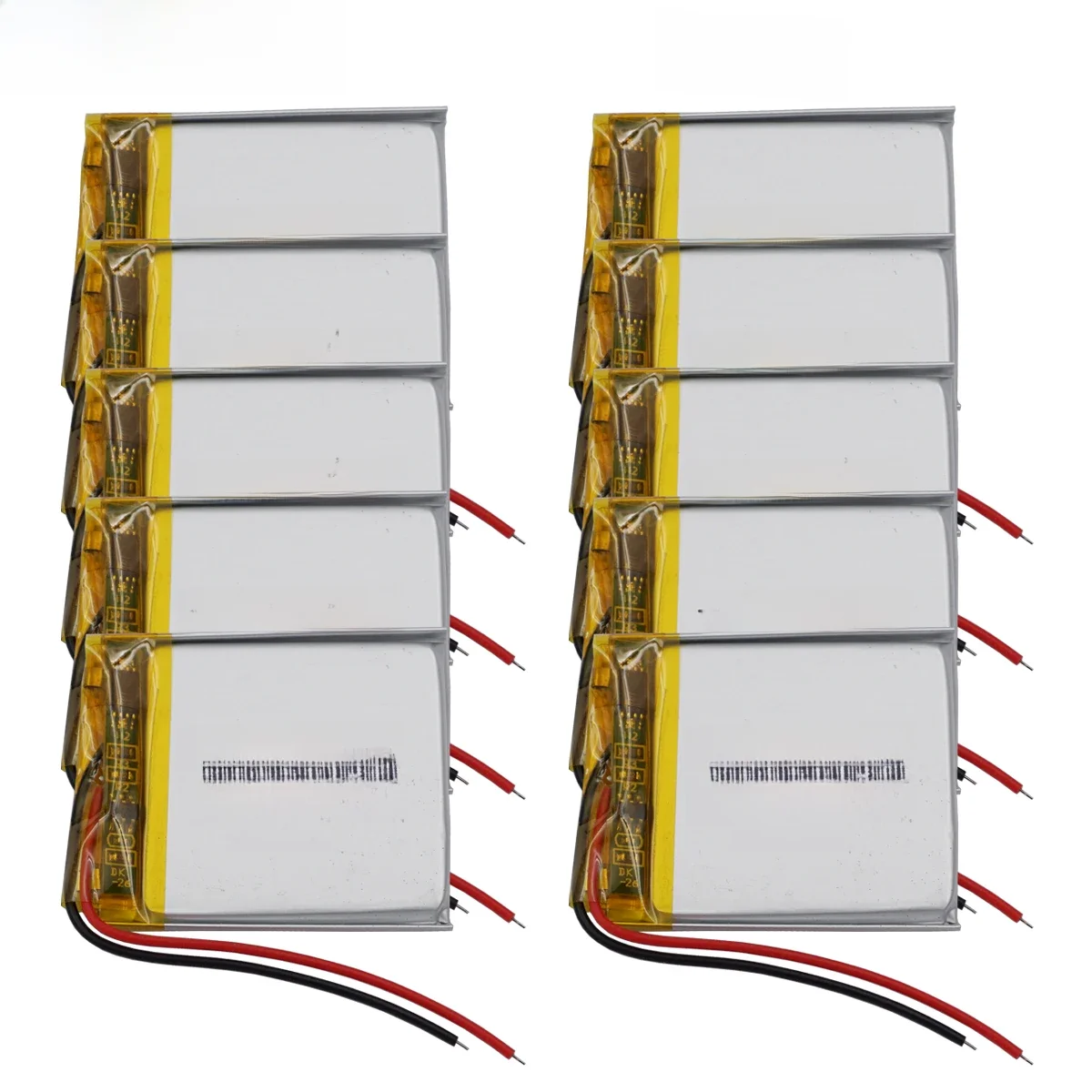 10pcs 3.7V 300mAh 1.11Wh 303035 Lítio-Polímero Li Lipo Bateria Li-ion Para Câmera Do Carro Bluetooth