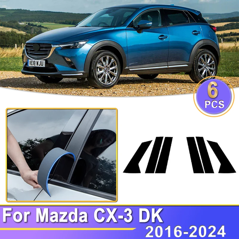 Mud Flaps For Mazda CX-3 CX 3 DK 2016~2024 2017 2018 2019 2020 Mudguard Guard Splash Flap Mudguards Fender Accessory Anti-splash