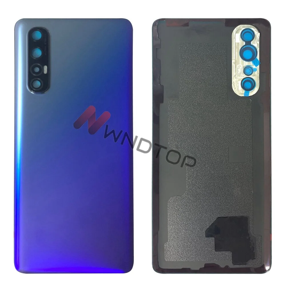 High Quality For Oppo Find X2 Neo Battery Cover Rear Housing Door Case With Camera Lens For Oppo Reno 3 Pro 5G Battery Cover