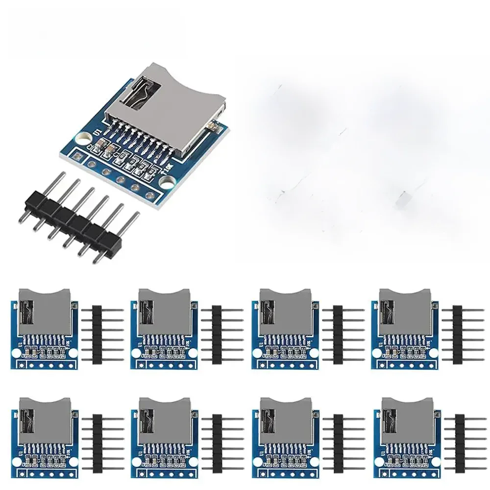 Carte d'extension de stockage Micro Mini SD, Module de protection mémoire avec broches pour Arduino, 1 à 10 pièces