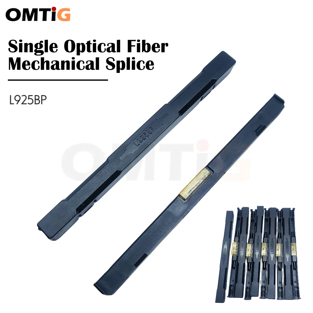 

L925BP Black FTTH Fiber Optic Mechanical Splice Fiber Fixed Length Stripper Coating Layer Fixed Length Guiding fast connector